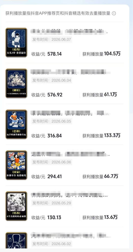（19236期）育儿AI视频全流程0-1实操课，从制作到运营，覆盖伙伴计划+分成+商单+收徒多种收益，每天500+收益